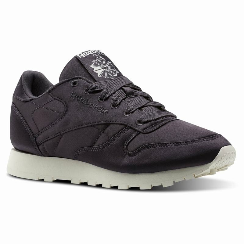 Tenisi Reebok Classic Leather Satin Dama Violet/Albi Romania XP9446UP
